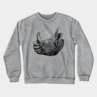 Horn Up! Crewneck Sweatshirt